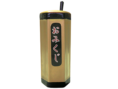 神社風おみくじつまようじ入れ