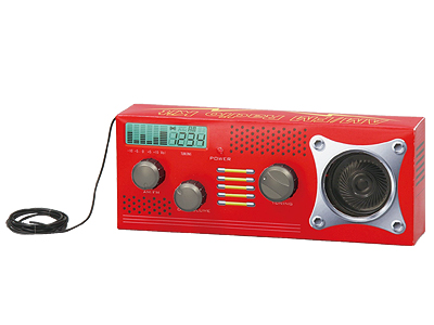 AM/FMラジオ組立キット(電子部品取付済)