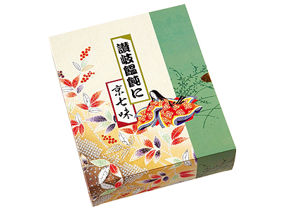 讃岐饂飩に京七味