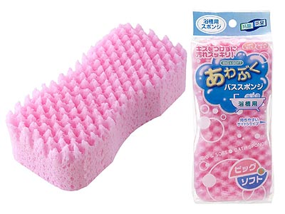 抗菌あわぶくバス・スポンジ
