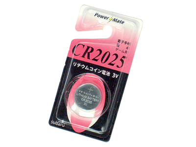 PMリチウムコイン電池(CR2025)