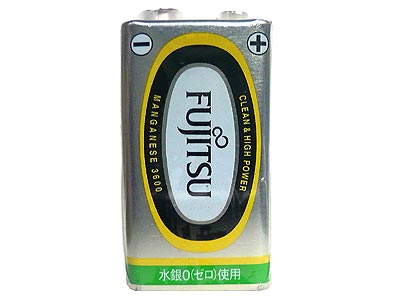 マンガン電池6P形9V/1P・黒