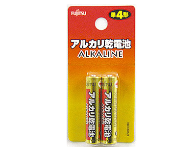 アルカリ電池単4/2P