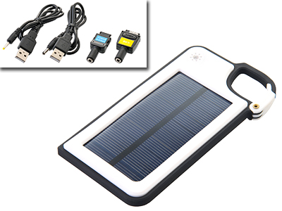 カラビナ付ソーラー充電器