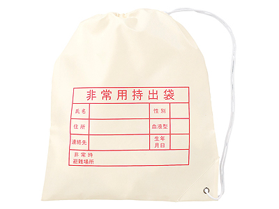 非常用持出袋