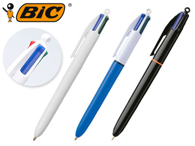 BIC 4色ボールペン1.0mm