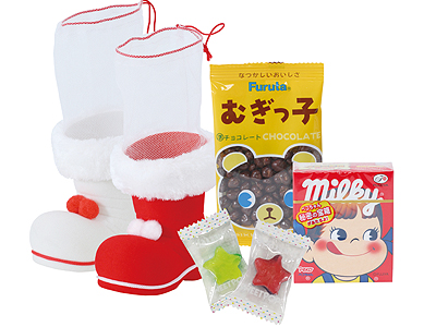 Xmasお菓子ブーツ M