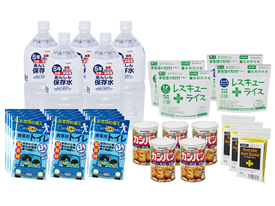 備蓄品3日分