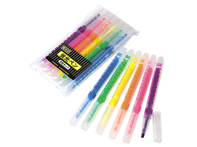 蛍光ペン6色セット