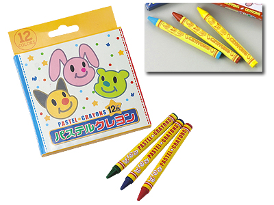 パステル12色クレヨン