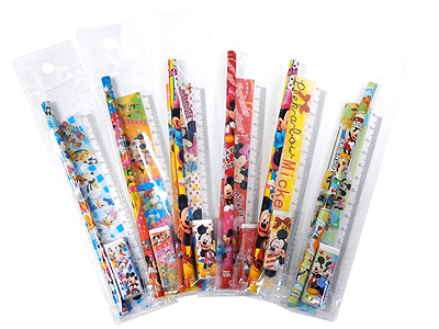 ミッキーフレンズ3点文具セット