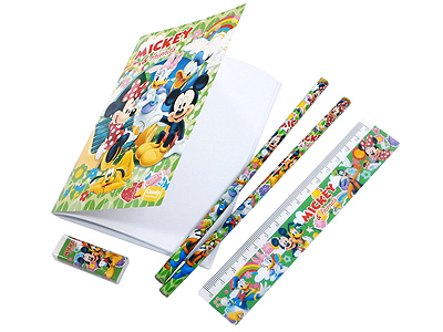 ミッキーフレンズ5点文具セット