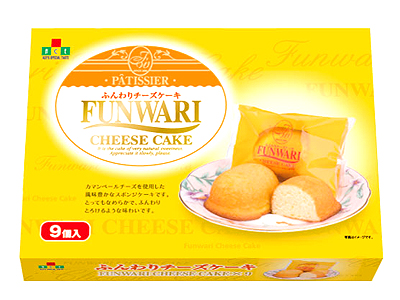 ふんわりチーズケーキ 箱