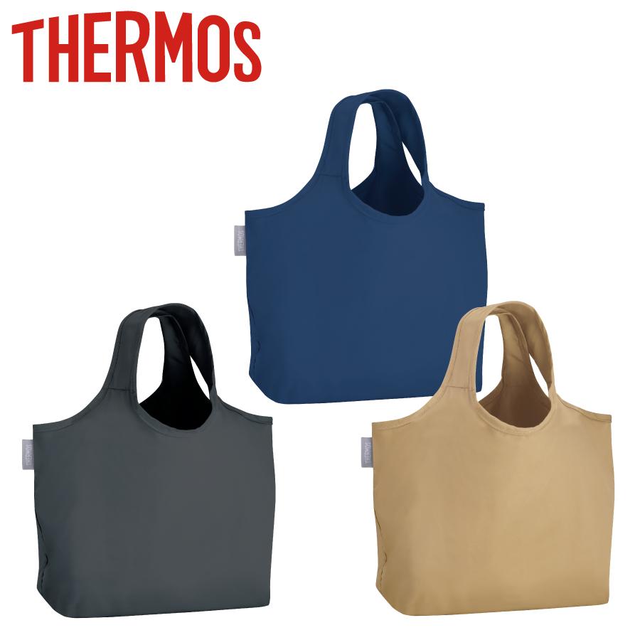 サーモス たたまず丸めるエコバッグ 10L