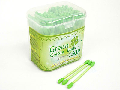 GREEN紙軸綿棒150P
