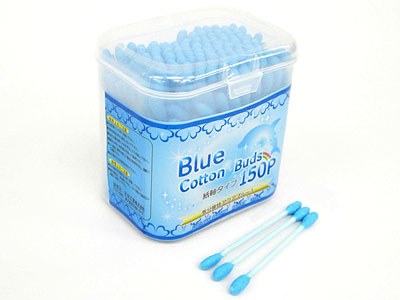 BLUE紙軸綿棒150P