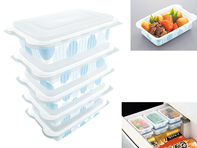 カラフル冷凍保存パック5P