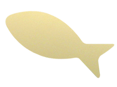 ダイカット付箋紙 魚型