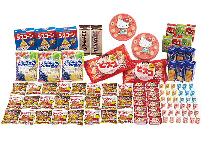 夢のお菓子あれこれプレゼント