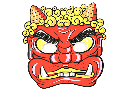 節分お面付福豆(60g入)