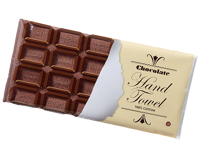 チョコハンドタオル