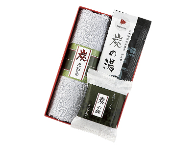 炭入浴セット炭しぐれ52