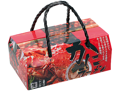 ボックスかにラーメン