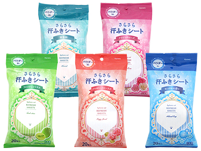 さらさら汗拭きシート