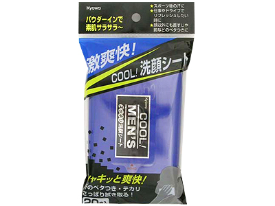MEN`Sスッキリ洗顔シート激爽快