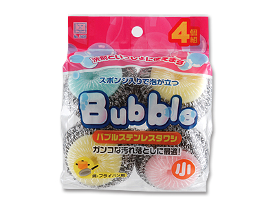 バブルステンレスタワシ小