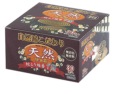 新・夕顔天然蚊とり線香30巻