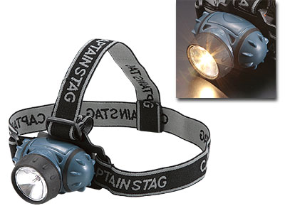 3LED+1Xenonヘッドライト