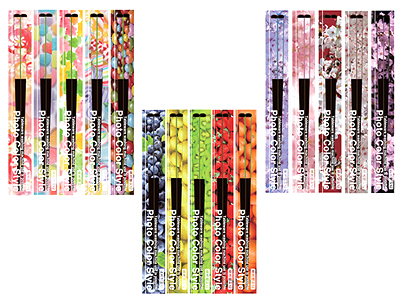 カラフルお箸 Photo color style