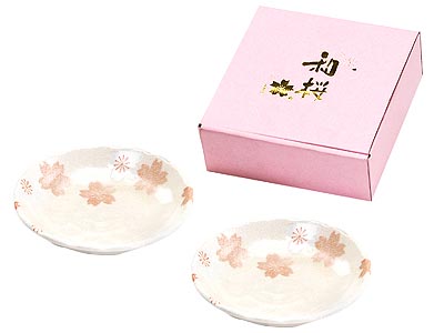 和桜小皿ペア