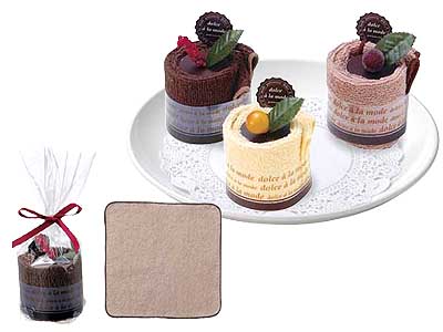 プチケーキタオル