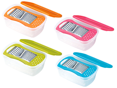 保存容器付マルチおろし器