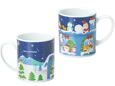 クリスマスハウスマグカップ
