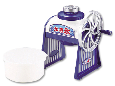 氷屋さんUアンティークかき氷器