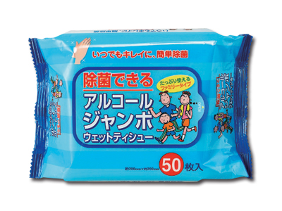 ジャンボウェットティシュー