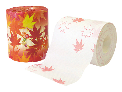 紅葉トイレットロール1ロール
