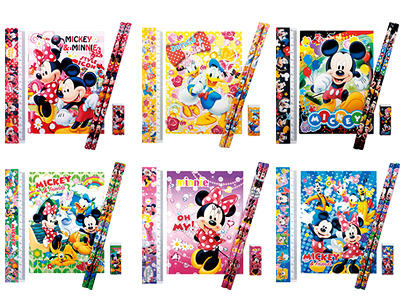 キャラクター5点文具セット