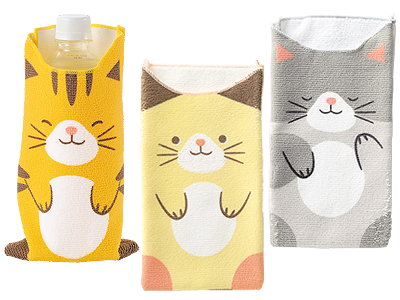 マルチに活躍!ポケットネコタオル