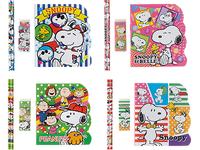 キャラクター文具4点セット