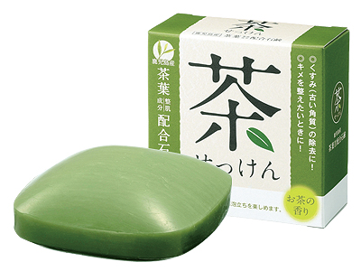 天然成分配合石けん 茶葉