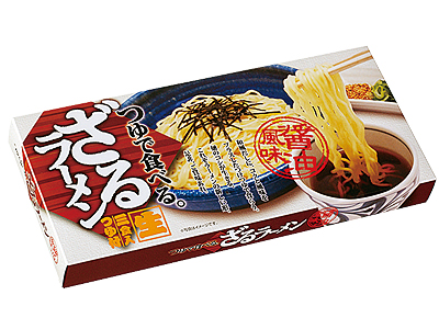 つゆで食べるざるラーメン3食入
