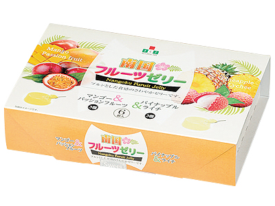 夏のスイーツ6個入 南国フルーツゼリー