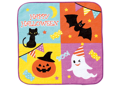 ハロウィン ミニハンカチ