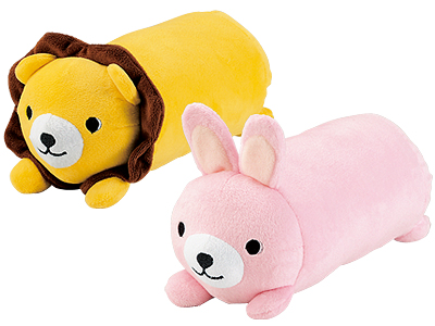 どうぶつ村のふわもちピロー