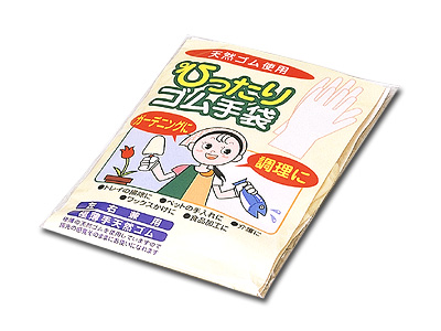 ぴったりゴム手袋6枚入