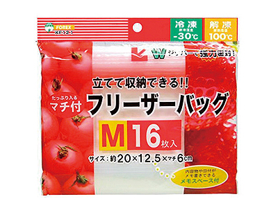 フリーザーバッグM 16枚入